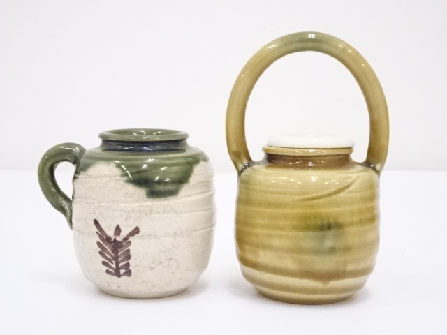 道具 ] - 道具 不老園造 四滴茶入 □z | ネットショップ圭 netshop Kei